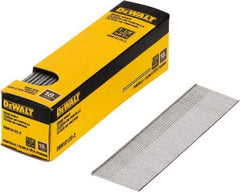 DeWALT - 18 Gauge 1-1/4" Long Brad Nails for Power Nailers - Steel, Bright Finish, Smooth Shank, Straight Stick Collation, Brad Head, Chisel Point - All Tool & Supply