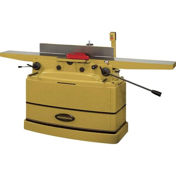 Jet - 7,000 RPM, 8" Cutting Width, 1/2" Cutting Depth, Jointer - 4-3/4" Fence Height, 38-3/16" Fence Length, 2 hp - All Tool & Supply