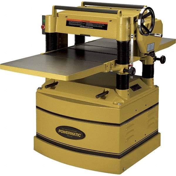 Jet - Planer Machines Cutting Width (Inch): 20 Depth of Cut (Inch): 3/32 - All Tool & Supply
