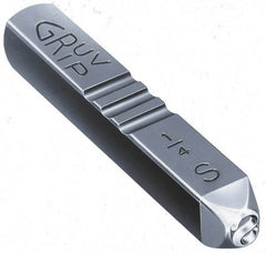 Made in USA - 1/32" Character Size, O Character, Heavy Duty Individual Steel Stamp - Steel, Individual - All Tool & Supply