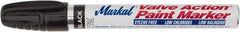 Markal - Black Permanent Marker - Felt Tip - All Tool & Supply