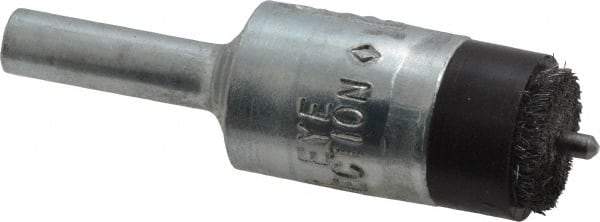 Osborn - 1/2" Brush Diam, End Brush - 1/4" Diam Shank, 3/32" Pilot Diam, 25,000 Max RPM - All Tool & Supply