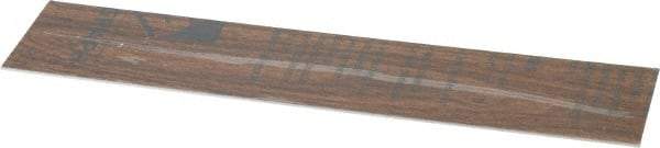 Gravotech - 10 Inch Long x 2 Inch High, Plastic Engraving Stock - Light Walnut and White - All Tool & Supply