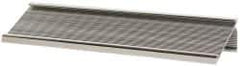 Gravotech - 8 Inch Long x 2 Inch High, Aluminum Desk Plate Holder - Silver - All Tool & Supply