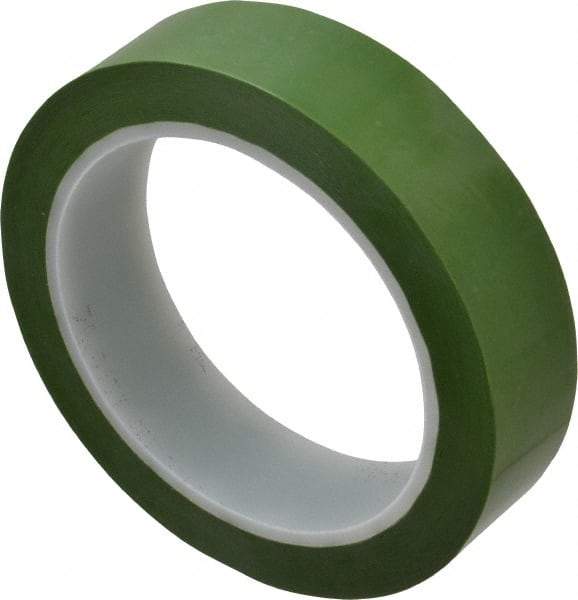 3M - 72 Yds. x 1", Green Polyester Film Tape - 8402 Series, 1.9 mil Thick, 25 Lb./Inch Tensile Strength - All Tool & Supply