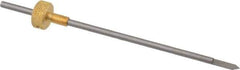 Gravotech - 1/8 Inch Shank Diameter, 0.02 Inch Tip Size, Carbide, Engraving Cutter - Use on Plastics - All Tool & Supply