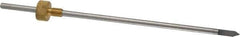 Gravotech - 11/64 Inch Shank Diameter, 0.03 Inch Tip Size, Carbide, Engraving Cutter - Use on Plastics - All Tool & Supply