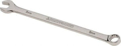 Armstrong - 9mm 12 Point Offset Combination Wrench - 15° Offset Angle, 6-1/8" OAL, Steel, Polished Finish - All Tool & Supply