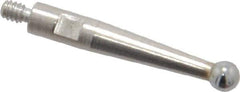 TESA Brown & Sharpe - Carbide Ball Height Gage Probe - For Use with Best Test Indicators 599-7021, 7022, 7023, 7024, 7029, 7030, 7031, 7032, 7033, 7037, 7038 (Inch and Metric Models), Brown and Sharpe Micro-Hite High Gages - All Tool & Supply