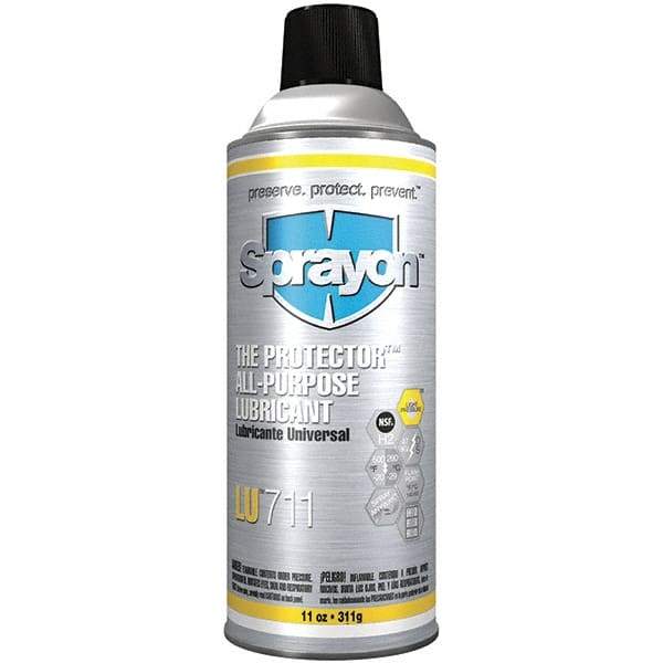 Sprayon - 16 oz Aerosol Penetrant/Lubricant - Light Amber, -20°F to 500°F, Food Grade - All Tool & Supply