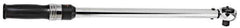 Blackhawk by Proto - 1/2" Drive Micrometer Type Ratchet Head Torque Wrench - 25 Ft/Lb to 250 Ft/Lb Torque, 20-13/16" OAL, 1.4 N/m Graduation - All Tool & Supply