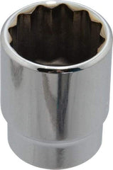 Blackhawk by Proto - 7/8", 1/2" Drive, Standard Hand Socket - 12 Points, 1-1/2" OAL, Chrome Finish - All Tool & Supply