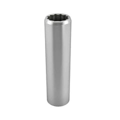 Blackhawk by Proto - 3/4", 1/2" Drive, Deep Hand Socket - 12 Points, 3-1/8" OAL, Chrome Finish - All Tool & Supply