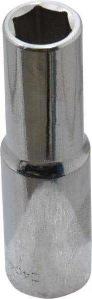 Blackhawk by Proto - 1/2", 1/2" Drive, Deep Hand Socket - 6 Points, 3-3/32" OAL, Chrome Finish - All Tool & Supply