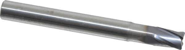 Seco - 6mm, 4 Flute, Single End, Solid Carbide, 0.6mm Corner Radius End Mill - 55mm OAL, 20° Helix, Right Hand Flute, 7mm LOC, Right Hand Cut, 14mm Extended Reach - All Tool & Supply