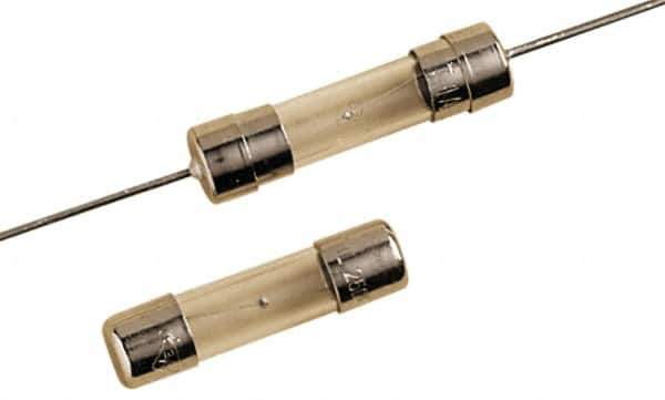 Ferraz Shawmut - 250 VAC, 5 Amp, Time Delay Miniature Glass Fuse - Surface Mount Mount, 20mm OAL, 5mm Diam - All Tool & Supply