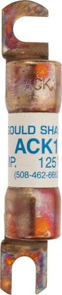 Ferraz Shawmut - 1 Amp Time Delay Round Forklift & Truck Fuse - 125VAC, 125VDC, 3.07" Long x 0.5" Wide, Bussman ACK1, Ferraz Shawmut ACK1 - All Tool & Supply