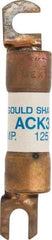 Ferraz Shawmut - 3 Amp Time Delay Round Forklift & Truck Fuse - 125VAC, 125VDC, 3.07" Long x 0.5" Wide, Bussman ACK3, Ferraz Shawmut ACK3 - All Tool & Supply