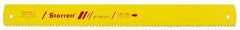 Starrett - 21" Long, 6 Teeth per Inch, Bi-Metal Power Hacksaw Blade - Toothed Edge, 1-7/8" Wide x 0.088" Thick - All Tool & Supply