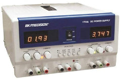 B&K Precision - 350 Watt, (A & B) 0 to 2 Amp, (C) 5 Amp, 240 VAC Input, (A & B) 0 to 30 VDC, (C) 4 to 6.50 VDC Output, Benchtop Power Supply - 3 Outputs, 10-1/2 Inch Wide x 15 Inch Deep x 5.7 Inch High, 32 to 104°F, LED Display - All Tool & Supply