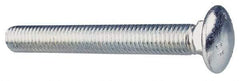 Value Collection - 3/8-16 UNC 3" Length Under Head, Standard Square Neck, Carriage Bolt - Grade 2 Steel, Zinc-Plated Finish - All Tool & Supply