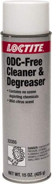 Loctite - 15 oz Aerosol Cleaner/Degreaser - Aerosol, Hydrocarbon-Based, Unscented - All Tool & Supply