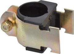 ZSI - 1-1/4" Pipe, Tube Clamp with Cushion - Dichromate - All Tool & Supply