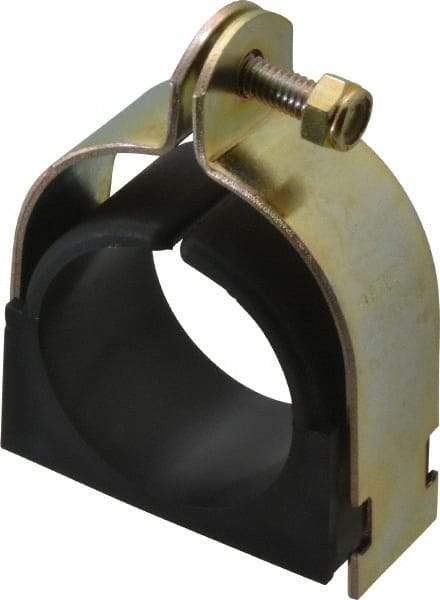 ZSI - 2" Pipe," Pipe Clamp with Cushion - Dichromate - All Tool & Supply