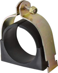 ZSI - 2-1/2" Pipe," Pipe Clamp with Cushion - Dichromate - All Tool & Supply