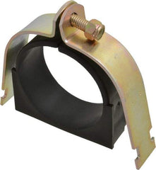 ZSI - 3" Pipe," Pipe Clamp with Cushion - Dichromate - All Tool & Supply