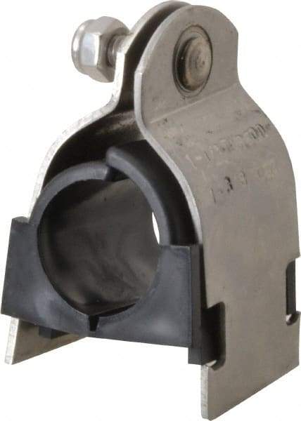 ZSI - 1-1/8" Pipe, Tube Clamp with Cushion - All Tool & Supply