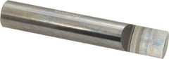 Accupro - 1/2 Inch Diameter, 3 Inch Overall Length, 5/8 Inch Split Length, Solid Carbide, Squared Split End Carbide Blank - Single End - All Tool & Supply