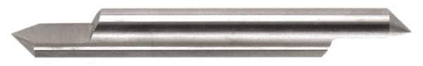 Accupro - 1/2 Inch Diameter, 3 Inch Overall Length, 5/8 Inch Split Length, Solid Carbide, Conical Point Split End Carbide Blank - Single End, 60° Point - All Tool & Supply