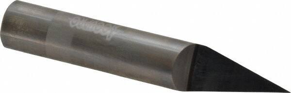 Accupro - 1/2 Inch Diameter, 3 Inch Overall Length, 5/8 Inch Split Length, Solid Carbide, Conical Point Split End Carbide Blank - Single End, 30° Point - All Tool & Supply