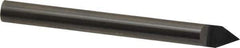 Accupro - 3/8 Inch Diameter, 4 Inch Overall Length, 1/2 Inch Split Length, Solid Carbide, Conical Point Split End Carbide Blank - Single End, 60° Point - All Tool & Supply