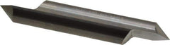 Accupro - 1/2 Inch Diameter, 3 Inch Overall Length, 5/8 Inch Split Length, Solid Carbide, Conical Point Split End Carbide Blank - Single End, 90° Point - All Tool & Supply