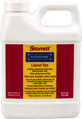 Starrett - Blue Layout Fluid - 16 Ounce Can - All Tool & Supply