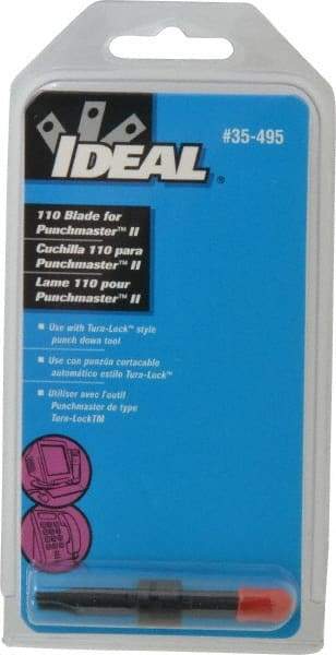 Ideal - Termination Tool Replacement Blade - For Use with 110 Terminal Blocks - All Tool & Supply