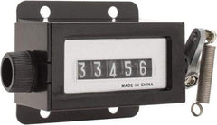 Value Collection - 5 Digit Mechanical & Digital Display Counter - Rotary Knob Reset - All Tool & Supply