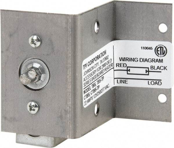 TPI - Single Pole Baseboard Heating Thermostat - For Use with Markel Electric Baseboard Heater 24 - All Tool & Supply