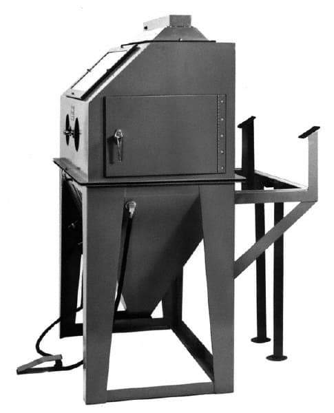 Econoline - 52" Wide x 94" High x 90" Deep Sandblasting Cabinet - Working Dimensions 48" Wide x 40" High x 48" Deep - All Tool & Supply