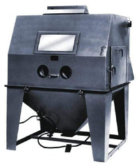 Econoline - 65" Wide x 92" High x 86" Deep Sandblasting Cabinet - Working Dimensions 60" Wide x 40" High x 48" Deep - All Tool & Supply