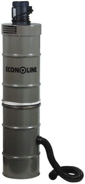 Econoline - 1/2 hp, 150 CFM Sandblaster Dust Collector - 65" High x 15" Diam - All Tool & Supply
