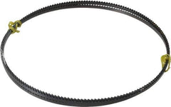 Starrett - 6/S TPI, 12' 6" Long x 1/4" Wide x 0.025" Thick, Welded Band Saw Blade - Carbon Steel, Toothed Edge, Raker Tooth Set, Flexible Back, Contour Cutting - All Tool & Supply