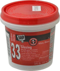 DAP - 8 oz Glazing Compound - White - All Tool & Supply