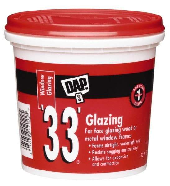 DAP - 32 oz Glazing Compound - White - All Tool & Supply