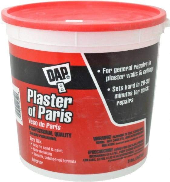 DAP - 8 Lb Drywall/Plaster Repair - White, Plaster of Paris - All Tool & Supply