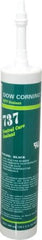 Dow Corning - 10.1 oz Cartridge Black RTV Silicone Joint Sealant - -85 to 350°F Operating Temp, 14 min Tack Free Dry Time, 24 hr Full Cure Time, Series 737 - All Tool & Supply