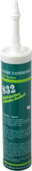 Dow Corning - 10.1 oz Cartridge Gray RTV Silicone Joint Sealant - -67 to 300°F Operating Temp, 90 min Tack Free Dry Time, Series 832 - All Tool & Supply