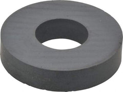 Mag-Mate - 1.203" ID x 2.8" OD Ceramic Ring Magnet - 0.59" Thick, 350°F Max Operating Temp - All Tool & Supply